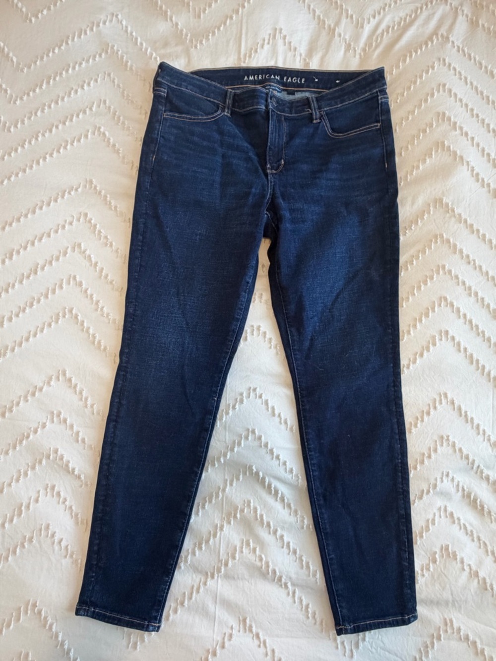 American Eagle Outfitters Dark Indigo Skinny Jeans